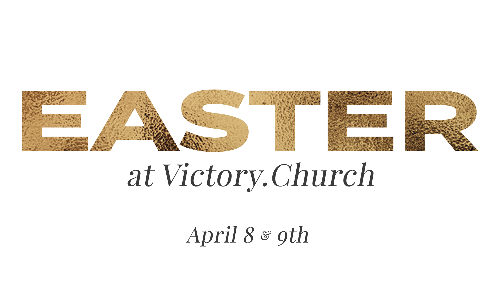 Easter Victory.Church